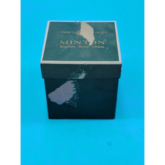 Minton Bone China Jam Jelly Mustard Jar Pot with Lid original box Marlow Pattern - Picture 12 of 16